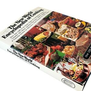 Vintage Collectible New World Encyclopedia of Cooking